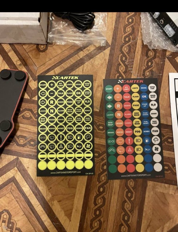 Cartek гоночная система управления с руля