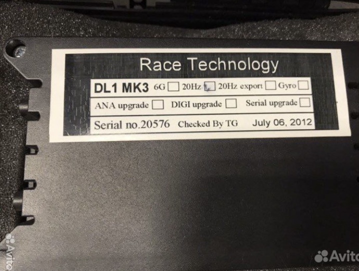 Телеметрия Race Technology DL1