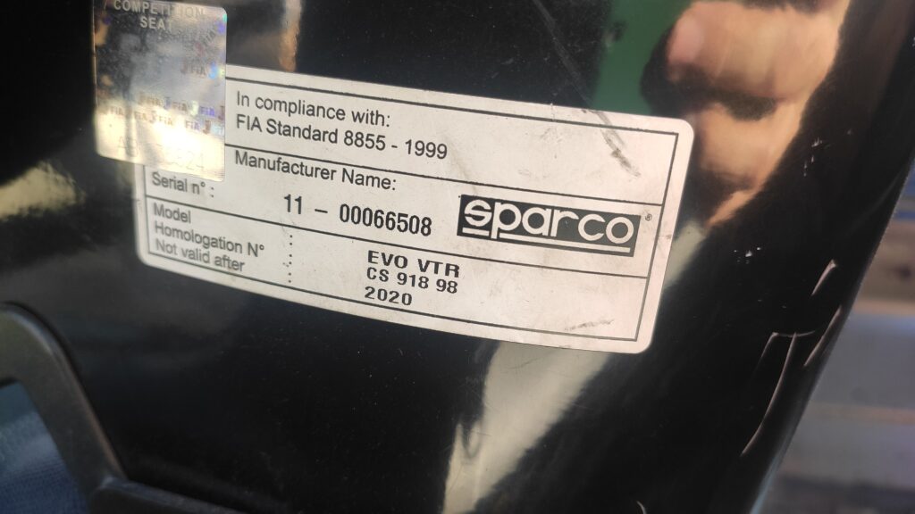 Ковш sparco evo спорт сиденье